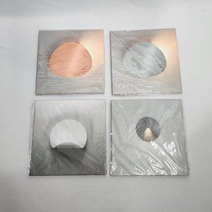 Abstract Wall Decor  | Around 12" x 12" x 4 Pieces